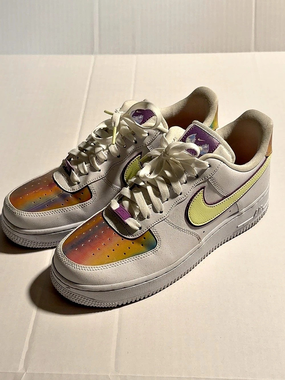 Nike Air Force 1 Low "Easter 2020" Sneakers White & Green